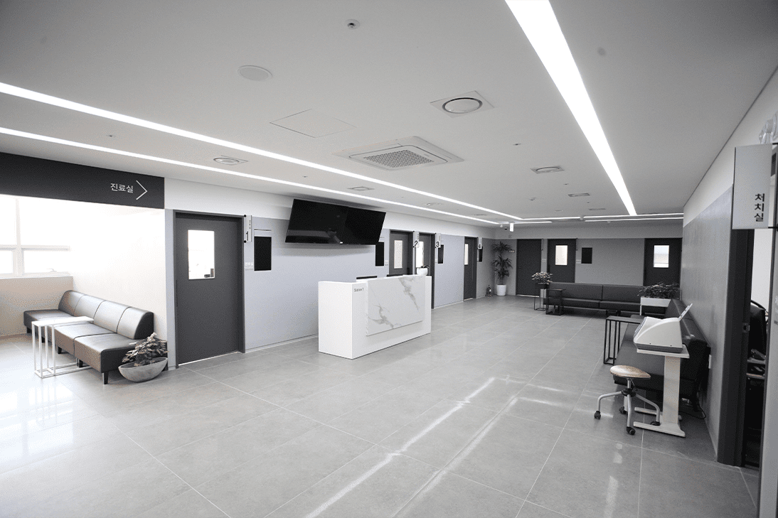 Dangol Hospital lobby