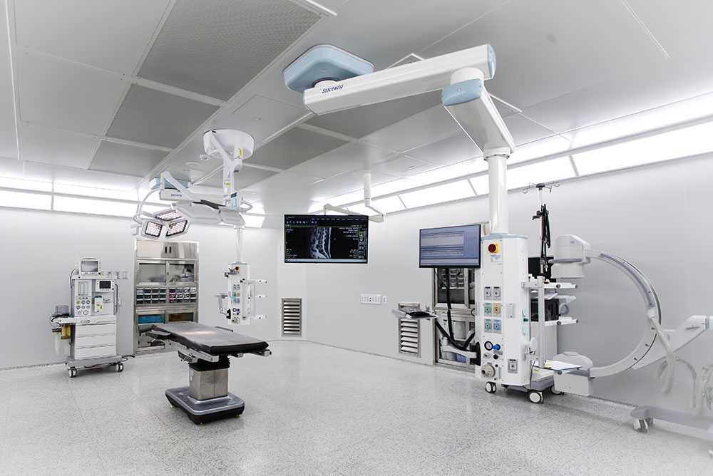 Operating room at Dangol Hospital