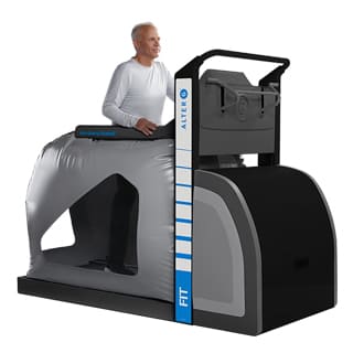 Anti-gravity treadmill