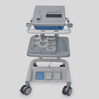 Extracorporeal shockwave therapy device