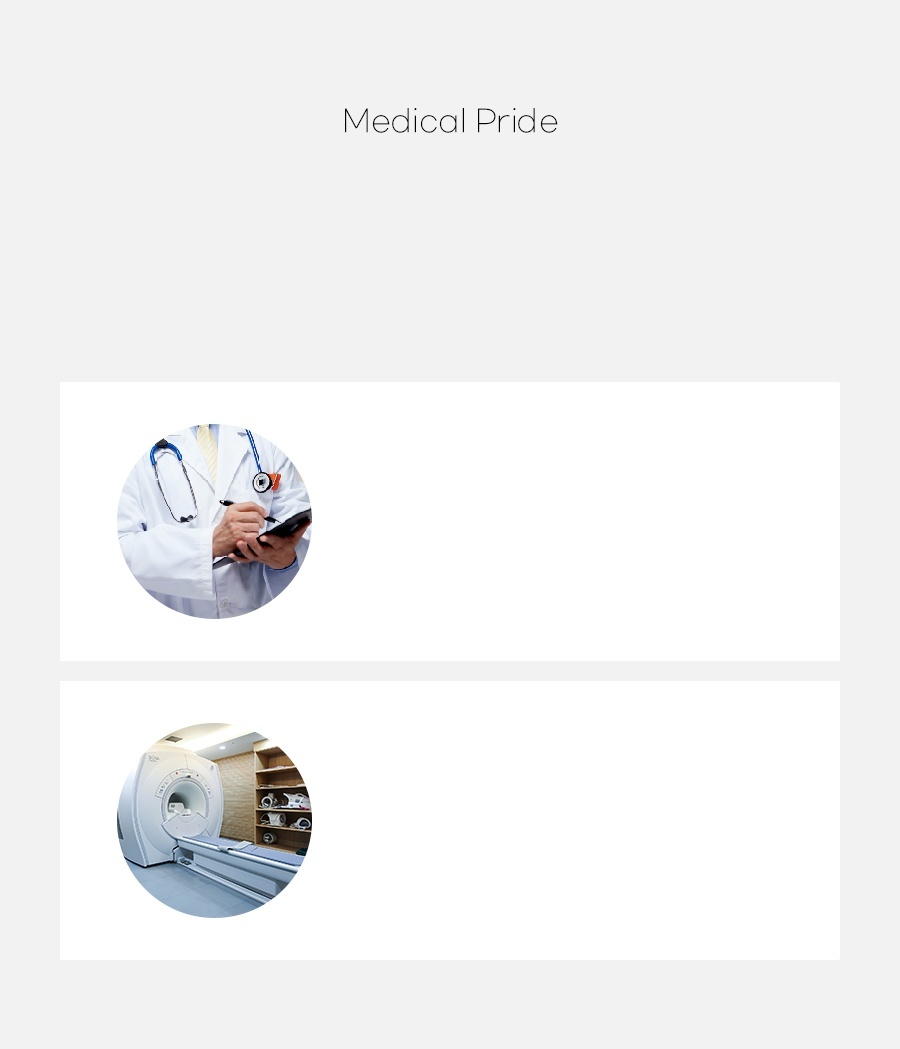 Doctor with a tablet and an MRI scanner